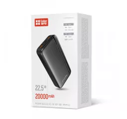 Портативный аккумулятор ColorWay Portable Charger 20000mAh Black (CW-PB200LPB4BK-PD)