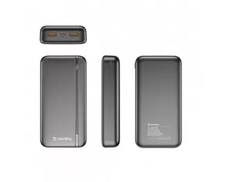 Портативный аккумулятор ColorWay Portable Charger 20000mAh Black (CW-PB200LPB4BK-PD)