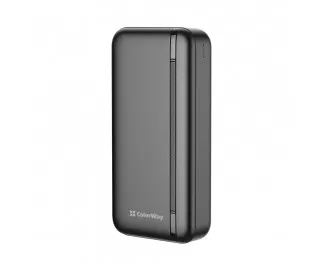Портативный аккумулятор ColorWay Portable Charger 20000mAh Black (CW-PB200LPB4BK-PD)