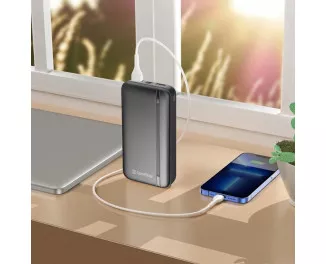 Портативный аккумулятор ColorWay Portable Charger 20000mAh Black (CW-PB200LPB4BK-PD)