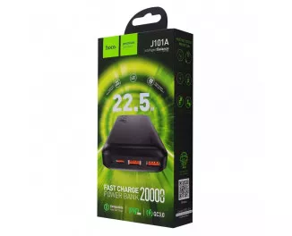 Портативный аккумулятор HOCO J101A Astute 22.5W 20000mAh Black