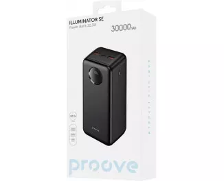 Портативний акумулятор Proove Illuminator SE 22.5W 30000mAh Black (PBIL30212201)