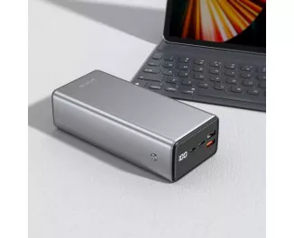 Портативний акумулятор Proove Metalskin 65W 30000mAh Gray (PBM365210004)