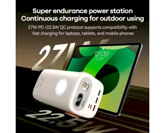 Портативний акумулятор Remax RPP-123 Gutitan 27W 60000mAh Gray