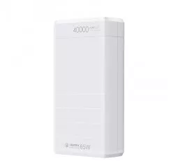 Портативный аккумулятор Remax RPP-310 Dinba 65W 40000 mAh (QC3.0+PD) White