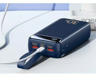 Портативный аккумулятор Remax RPP-522 Bole 22.5W 30000mAh Blue
