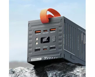 Портативный аккумулятор Remax RPP-609 Container 22.5W 60000mAh Green