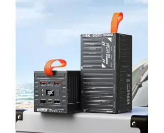 Портативный аккумулятор Remax RPP-609 Container 22.5W 60000mAh Green