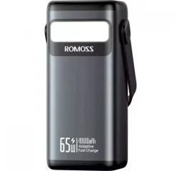 Портативний акумулятор Romoss PMT40 65W 40000mAh Black