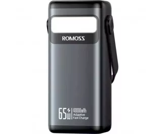 Портативний акумулятор Romoss PMT40 65W 40000mAh Black