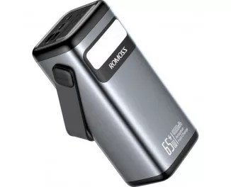 Портативний акумулятор Romoss PMT40 65W 40000mAh Black