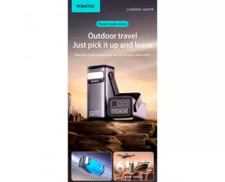 Портативний акумулятор Romoss PMT40 65W 40000mAh Black