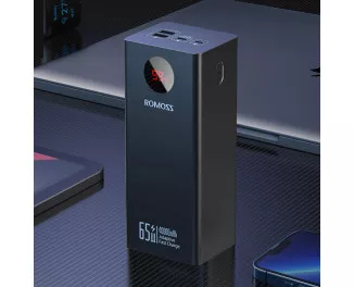 Портативный аккумулятор Romoss Pro 65W 40000mAh Black (PEA40S)