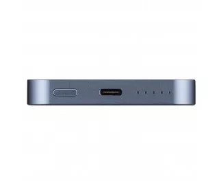 Портативный аккумулятор с беспроводной зарядкой 2E Wireless QI 5000mAh Blue (2E-PB0545-BLUE)