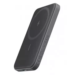 Портативний акумулятор з бездротовою зарядкою Anker 621 Magnetic Magsafe Powerbank 5000mAh Black (A1610)