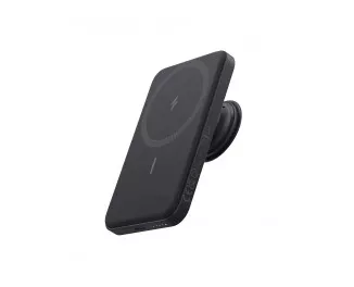 Портативний акумулятор з бездротовою зарядкою Anker 622 Magnetic Battery 5000mAh [MagGo with PopSockets Grip] - Black (A1612011)