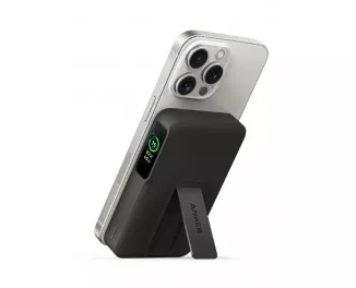 Портативный аккумулятор с беспроводной зарядкой Anker MagGo Power Bank 10000mAh Black (A1654011)