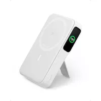 Портативный аккумулятор с беспроводной зарядкой Anker MagGo Power Bank 10000mAh White (A1654021)
