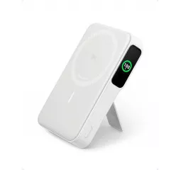Портативный аккумулятор с беспроводной зарядкой Anker MagGo Power Bank 10000mAh White (A1654021)