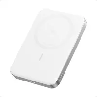 Портативный аккумулятор с беспроводной зарядкой Anker Ultra-Slim 10000mAh Qi2 15W White (A1664H21)