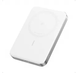 Портативный аккумулятор с беспроводной зарядкой Anker Ultra-Slim 10000mAh Qi2 15W White (A1664H21)