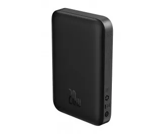 Портативный аккумулятор с беспроводной зарядкой Baseus Magnetic Mini 10000mAh 20W (Qi 15W) (P10059001113-00) Black