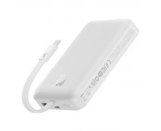 Портативный аккумулятор с беспроводной зарядкой Baseus Magnetic Mini 10000mAh 30W White (P1002210B223-00)