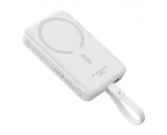 Портативный аккумулятор с беспроводной зарядкой Baseus Magnetic Mini 10000mAh 30W White (P1002210B223-00)
