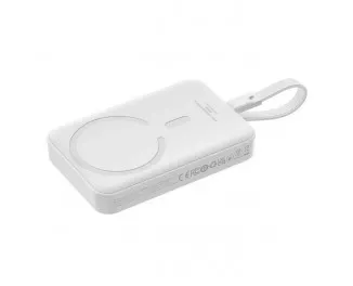 Портативный аккумулятор с беспроводной зарядкой Baseus Magnetic Mini 10000mAh 30W White (P1002210B223-00)