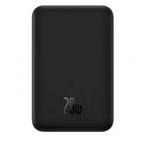 Портативный аккумулятор с беспроводной зарядкой Baseus Magnetic Mini 20000mAh 20W Black (PPCX150001)