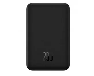 Портативный аккумулятор с беспроводной зарядкой Baseus Magnetic Mini 20000mAh 20W Black (PPCX150001)