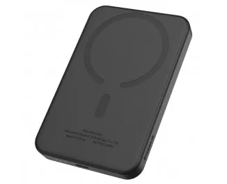 Портативный аккумулятор с беспроводной зарядкой Baseus Magnetic Mini 5000mAh 20W (Qi 15W) (P10022107113-00) Black