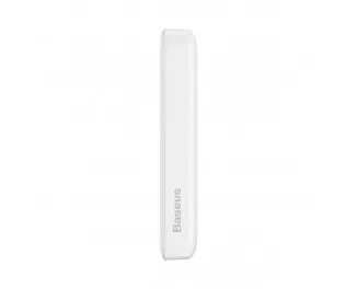 Портативный аккумулятор с беспроводной зарядкой Baseus Magnetic Mini (Overseas Edition) 10000mAh 20W (Qi 15W) (PPCX070002) White