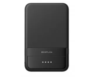 Портативний акумулятор з бездротовою зарядкою EcoFLow RAPID Magnetic 5000mAh 30W Black (EF-RAPID5000-B-EU)
