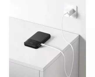 Портативний акумулятор з бездротовою зарядкою EcoFLow RAPID Magnetic 5000mAh 30W Black (EF-RAPID5000-B-EU)