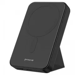 Портативний акумулятор з бездротовою зарядкою Proove Hyperion 20W 10000mAh Black (PBHP15020001)
