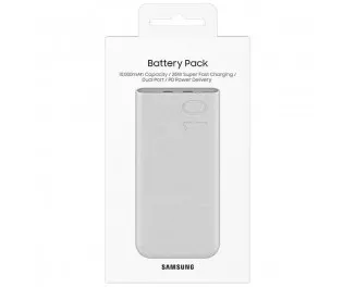 Портативный аккумулятор Samsung 10000mAh 25W (EB-P3400XU) Beige 