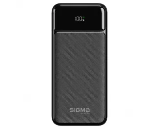 Портативний акумулятор Sigma mobile X-Power SI20A4QL 20000mAh Black (4827798799710)