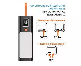 Портативний акумулятор Sigma mobile X-Power SI20A9QLX 20000mAh Black (4827798877814)