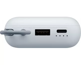 Портативний акумулятор Xiaomi 10000mAh 22.5W Integrated Cable Blue (BHR9073GL)