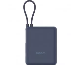 Портативний акумулятор Xiaomi 10000mAh 33W Integrate Cable Blue (BHR9341GL)