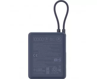 Портативный аккумулятор Xiaomi 10000mAh 33W Integrate Cable Blue (BHR9341GL)