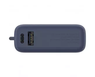 Портативный аккумулятор Xiaomi 10000mAh 33W Integrate Cable Blue (BHR9341GL)