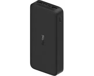 Портативный аккумулятор Xiaomi Mi Power Bank Redmi 20000mAh Black (PB200LZM, VXN4304GL, VXN4285CN)