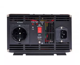 Перетворювач (інвертор) + зарядний пристрій Pulsepad PSWCH-1500 12V 1500W PURE SINE WAVE