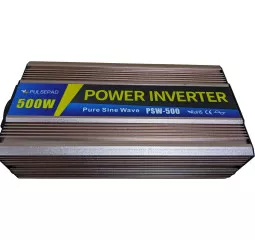 Перетворювач (інвертор) Pulsepad PSW-500 12V 500W PURE SINE WAVE