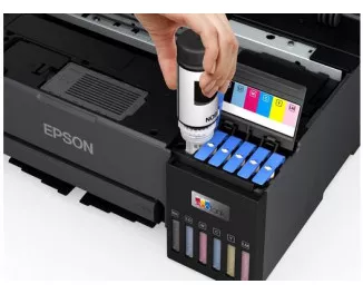 Принтер струйный Epson EcoTank L8050 + Wi-Fi (C11CK37403)