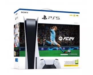 Приставка Sony PlayStation 5 825 Gb White + EA SPORTS FC 24 Bundle