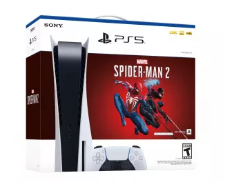 Приставка Sony PlayStation 5 825 Gb White + Marvel’s Spider-Man 2 Bundle (1000039695)