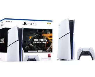 Приставка Sony PlayStation 5 Slim 1TB Blue Ray Call of Duty: Black Ops 6 UA